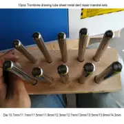 Trombone repair tool - Trombone Drawing Tube Seet Metal Mandrel 10 size 2025 NEW