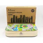 【可刷卡 有發票】 全新 KIKIMMY 盒裝軌道城市木製玩具組  積木玩具 城市軌道圖案 益智玩具 收納盒