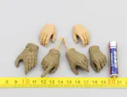 ES 26060RB 1/6 Scale Soldier Glove Hand Model for 12''Special Forces Machine
