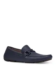 Ferragamo Men's Front 4 Moc Toe Drivers - Wide