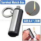 Fire Starter Lighter Waterproof Flint Match Metal Keychain Camping Survival AU