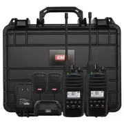 GME TX6600STP TWIN TRADIE PACK IP67 HANDHELD RADIOS 5W 80Ch RUGGED HEAVY DUTY