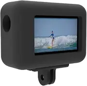 MEKNIC Windscreen Windslayer Cover Housing Frame Case for DJI OSMO Action 3 4 Foam Wind Noise Reduction Sponge Video Muffler Housing Windproof Case Accessories for Audio Recording