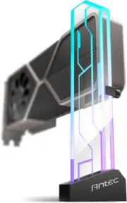 Antec RGB GPU Support Bracket, Graphics Card Holder, Addressable RGB 5V 3PIN RGB