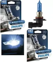 Philips Diamond White 5000K 9005 65W Two Bulbs Head Light High Beam Replace JDM