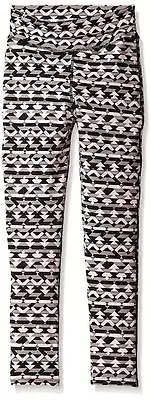 New Danskin Little Girls Legging, Petal Pink/Turn, Intermediate (6X-7)