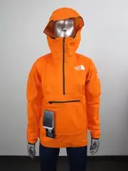 Womens The North Face L5 VRT PO FUTURELIGHT Climbing Shell Jacket Orange $350