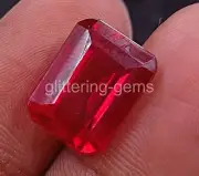13.00 Ct Emerald Cut Natural Red Ruby IGL Certified Loose Gemstone 5JRE