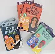 Bendon 28 Learning Cards ~ Civil Rights ~ Black History ~ Notable Black Figures