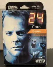 24 Card Game Jack Bauer By Briarpatch Vintage TV Show 2006 Kiefer Sutherland