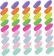 Generic 150pcs Pencil Caps Covers Adorable Decorative Eraser Caps for Students Flexible TPR Material Pencil Protectors for School Supplies Office Use Lightweight Portable