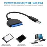 USB 3.0 to SATA Adapter Cable Wth UASP Support For 2.5 SSD HDD Drives Hards E1C1