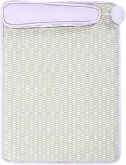 Cat Cooling Mat with Pillow - Pet Cooling Pad for Cats | Heat-Dissipating Bed for Crate, Kennel, Sofa | Indoor Outdoor Summer Sleeping Mat for Small Dogs, Kittens, Puppies, Travel Use