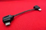 Dji Mavic Mini...Remote Control Cable..Short...Micro USB to Iphone Genuine