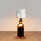 Wireless Bottle Lamps Wine Bottle Lamps Head Rechargeable for Restaurant & Bar