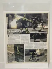 The incredible Hulk video game preview magazine article print ad wall art