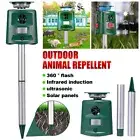 360° Garden Snake Repeller Multi Pulse Ultrasonic Solar Powered Pest Repellent