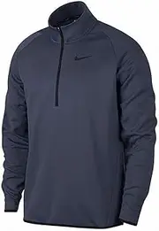 [Nike] Mens Sweater Navy Blue US Size Large L 1/2 Zip Dri-Fit Pullover