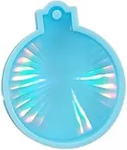Generic 4X Pendant Resin Casting Silicone DIY Epoxy Christmas Tree Candle Making Necklace Charms for Xmas Resin Art Festival Plaster Craft Soap