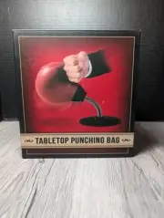 Desktop Punching Bag Stress Relief Boxing Novelty Gag White Elephant Gift NEW