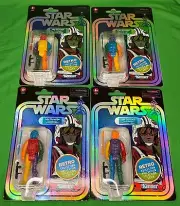 4 Star Wars Retro Luke Skywalker Snowspeeder Prototype Edition 4 Color Variants