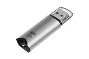 Silicon Power 64GB Marvel M02 USB 3.0 Flash Drive - Silver