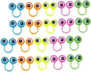PHENOFICE Unique Eyeball Rings 30pcs Interactive Finger Toys for Kids Eye Finger Puppets Fun Educational Toy for Girls Boys