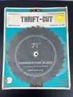 Vintage Roc-Edge Inc. THRIFT-CUT 7 1/4 in Circular Saw Blade Made in USA