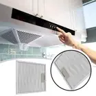 Aluminum Mesh Cooker Hood Grease Filter Extractor Fan Filter Restaurant
