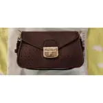 LONGCHAMP MADEMOISELLE BAG BURGUNDY 全新真品酒紅色與小牛皮 短夾 合購再減1,000