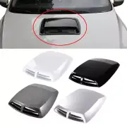 1PCS Universal Car Decorative Air Flow Intake Hood Scoop Vent Bonnet Cover