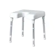 Rebotec Monaco - Shower Stool, Bath Chair With Hygiene Opening