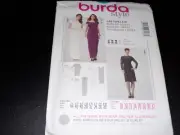 BURDA #7166 - LADIES FULL FIGURE BRIDAL or COCKTAIL GOWN PATTERN 18-32 FF