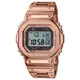 【CASIO】G-SHOCK 全玫瑰金不鏽鋼方塊錶 太陽能電波x藍牙連結 GMW-B5000GD-4 台灣卡西歐公司貨