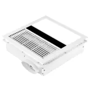 Bathroom Exhaust Fan，100CFM Retrofit Bathroom Exhaust Fan with Light, ventila...