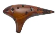Premium Fine-Crafted Ceramic 12-Hole Alto C Ocarina Flute