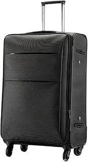 [ZHQNYZQ] Travel Gear Softside Expandable Suitcase with Spinner Wheels Carry On Luggage Waterproof and Scratch-Resistant Luggage New