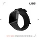 【慈濟共善專案】UAG Apple Watch 42/44/45/49mm 時尚尼龍錶帶V2-極黑