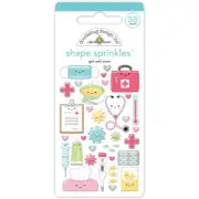 Doodlebug ~ HAPPY HEALING ~ Get Well Soon ~ Shape Sprinkles ~ Enamel Dots