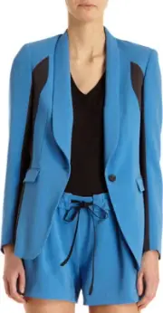 RAG & BONE Blue Jefferson Blazer Jacket MSRP $535 Size 0