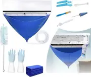 Mini Split Ac Cleaning Kit,Air Conditioner Cleaning Cover Waterproof Air