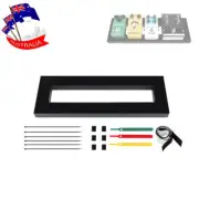 15.7"x5.3" 40 x13CM Guitar Effect Pedalboard Pedal Board Glued Loop & Setup Kit
