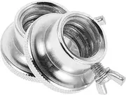 KITANDOVE Barbell Bar Screw Dumbbell Screw Clamps Weight Collars for Barbell Dumbbell Weight Lifting Collars Set of 2 Secure Fit