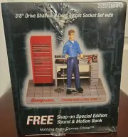 Snap On 3/8 Drive Shallow & Deep Metric Socket Set With Special Edition Sound...
