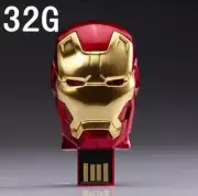 Ironman 32G USB Flash Drives Cute Gift box memory stick Movie Hero Fastpost