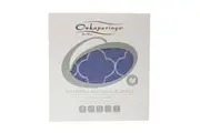 Onkaparinga Reversible Baby Clouds Organic Cotton Blanket Nursery Bedding Blue