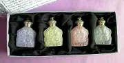 C.I.O. Collection Czech Republic Set of 4 Perfume Bottles New in Box