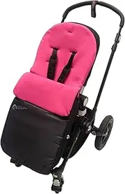 Footmuff/Cosy Toes Compatible with Baby Buggy Pushchair Pram Dark Pink