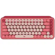 Logitech POP Keys Wireless Keyboard Heartbreaker Rose
