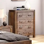 Nowra 4 Drawer Tallboy Chocolate